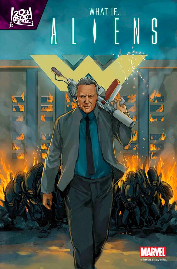 Aliens: What If #3 cover by Phil Noto