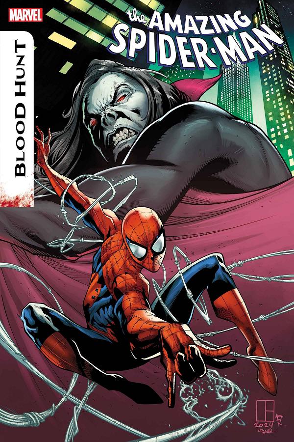 Blood Hunt: Amazing Spider-Man #1 cover