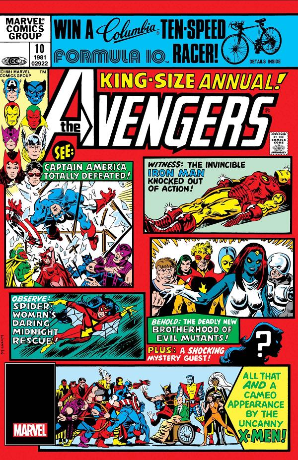 Avengers Annual #10 cover