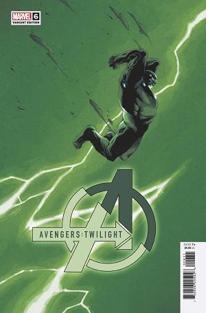 Avengers Twilight #6 DECLAN SHALVEY LIGHTNING BOLT cover