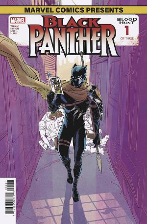 Blood Hunt: Black Panther #1 WU MARVEL COMICS PRESENTS cover