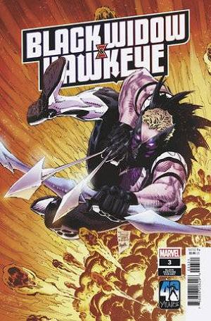 Black Widow & Hawkeye #3 PHILIP TAN BLACK COSTUME cover