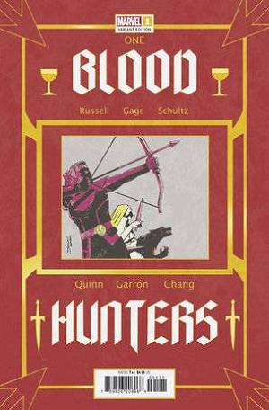 Blood Hunt: Blood Hunters #1 CVR V DECLAN SHALVEY BOOK CVR cover