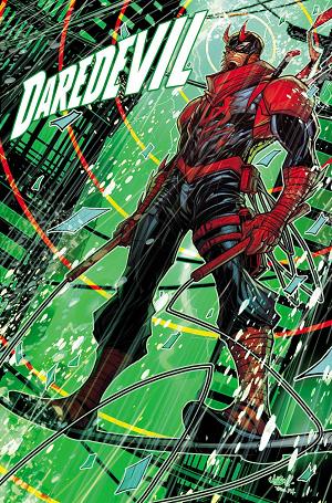 Daredevil #9 JONBOY MEYERS BLACK COSTUME cover
