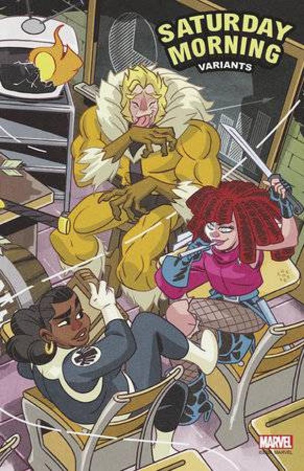 Deadpool #2 SEAN GALLOWAY SATURDAY MORNING CONNECT cover