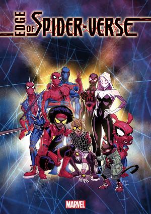 Edge Of Spider-Verse #4 PETE WOODS HOMAGE cover