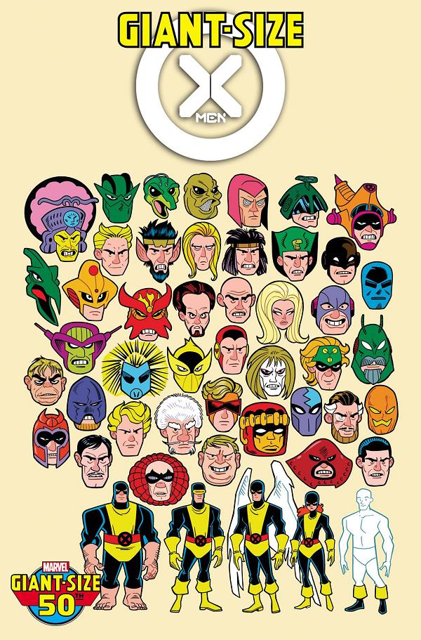 Giant-Size X-Men #1 DAVE BARDIN DEADLY FOES cover
