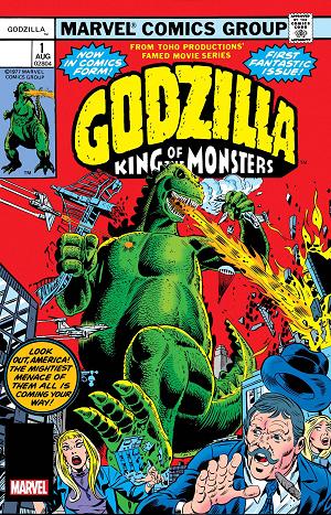 Godzilla #1 cover