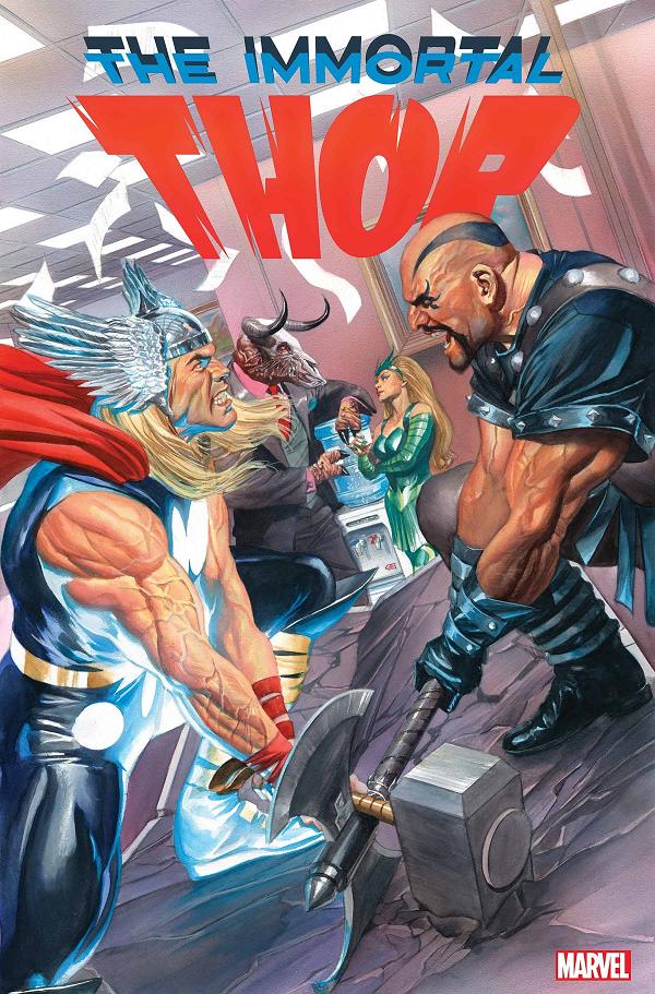 Immortal Thor #10 cover by Alex Ross