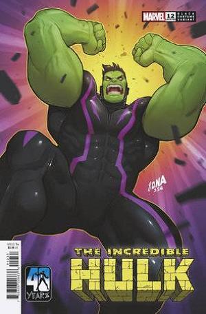 Incredible Hulk #12 DAVID NAKAYAMA BLACK COSTUME cover