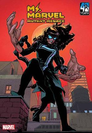 Ms. Marvel: Mutant Menace #3 MAHMUD ASRAR BLACK COSTUME cover