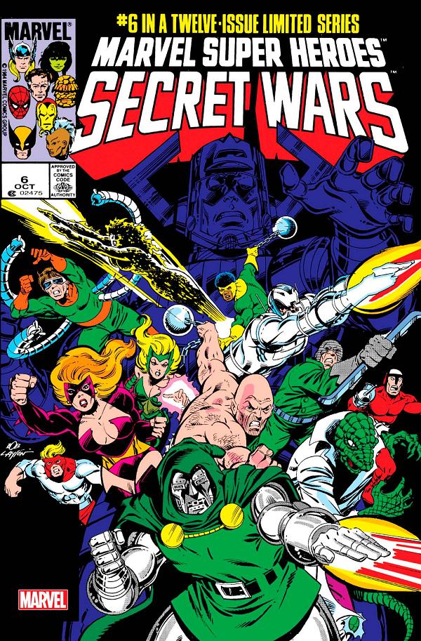 Marvel Super Heroes: Secret Wars #6 cover