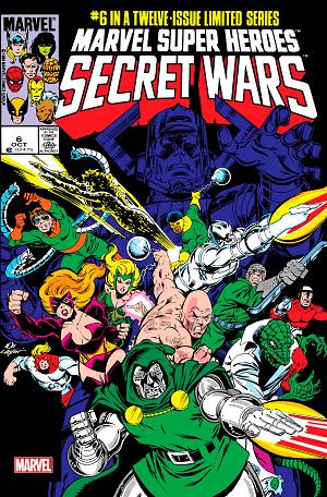 Marvel Super Heroes: Secret Wars #6 cover