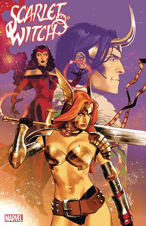 Scarlet Witch #1 DAVI GO PRIDE ALLIES cover