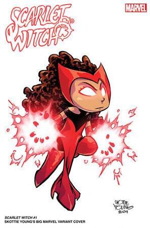 Scarlet Witch #1 SKOTTIE YOUNGS BIG MARVEL cover