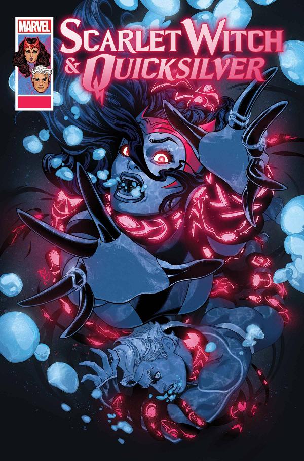 Scarlet Witch & Quicksilver #4 cover