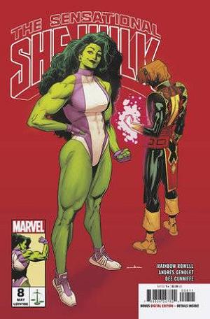 Sensational She-Hulk #8 cover
