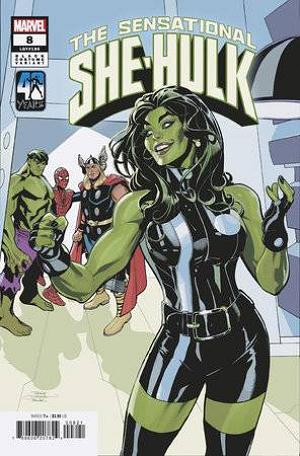 Sensational She-Hulk #8 TERRY DODSON BLACK COSTUME cover