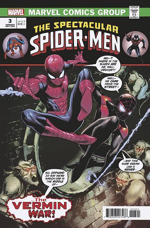 The Spectacular Spider-Men #3 LEE GARBETT HOMAGE cover