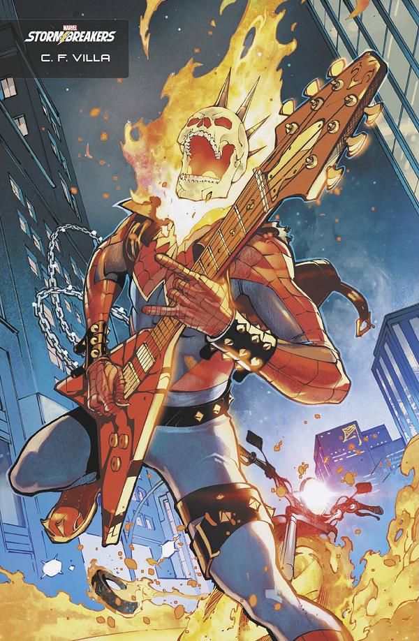 Spider-Punk: Arms Race #4 CF VILLA STORMBREAKERS cover