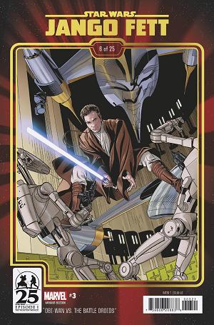 Star Wars: Jango Fett #3 PHANTOM MENACE 25TH ANN cover