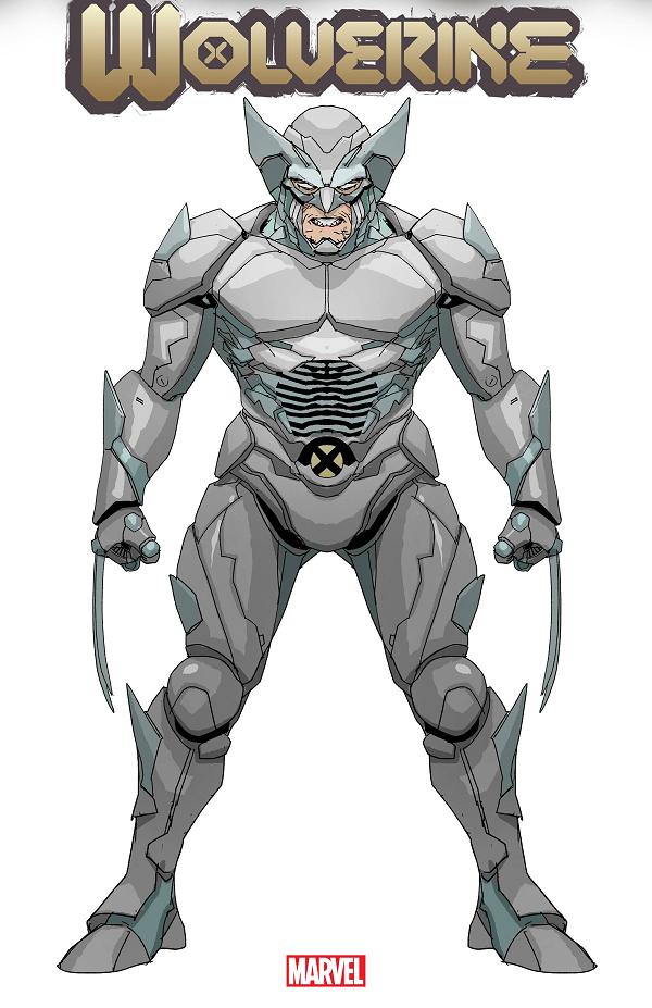 Wolverine #49 LEINIL YU ADAMANTIUM ARMOR DESIGN cover