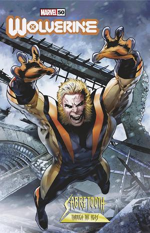Wolverine #50 GREG LAND SABRETOOTH cover