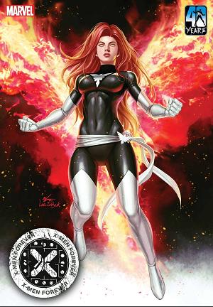X-Men Forever #3 INHYUK LEE BLACK COSTUME cover