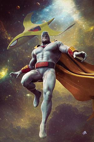 Space Ghost #1 CVR I BARENDS LTD VIRGIN cover