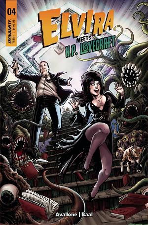 Elvira Meets Hp Lovecraft #4 CVR B BAAL cover