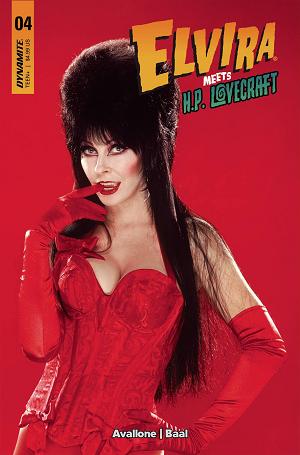 Elvira Meets Hp Lovecraft #4 CVR D PHOTO cover