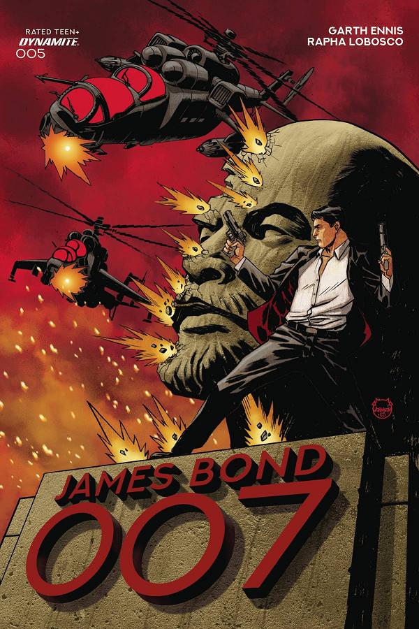 James Bond 007 (2024) #5 cover by Dave Johnson