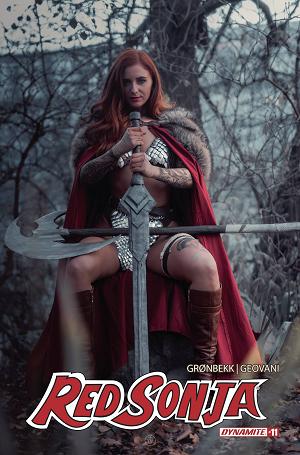 Red Sonja 2023 #11 CVR E COSPLAY cover