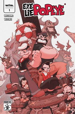 Eye Lie Popeye #1 CVR B SOMMARVIA cover