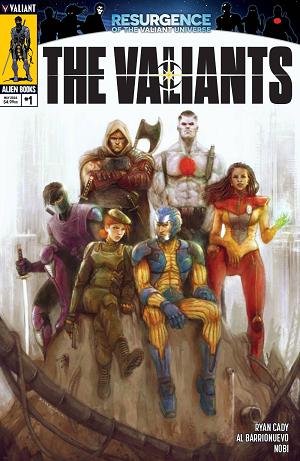 Valiants (2024) #1 CVR B DI MATTIA cover