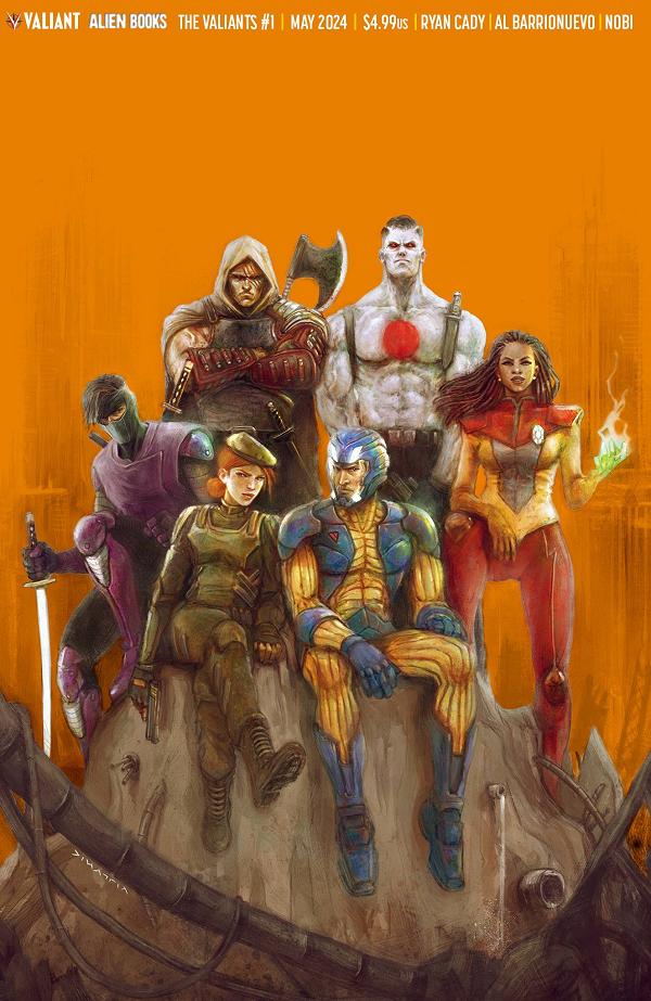 Valiants (2024) #1 variant cover by Nico Di Mattia