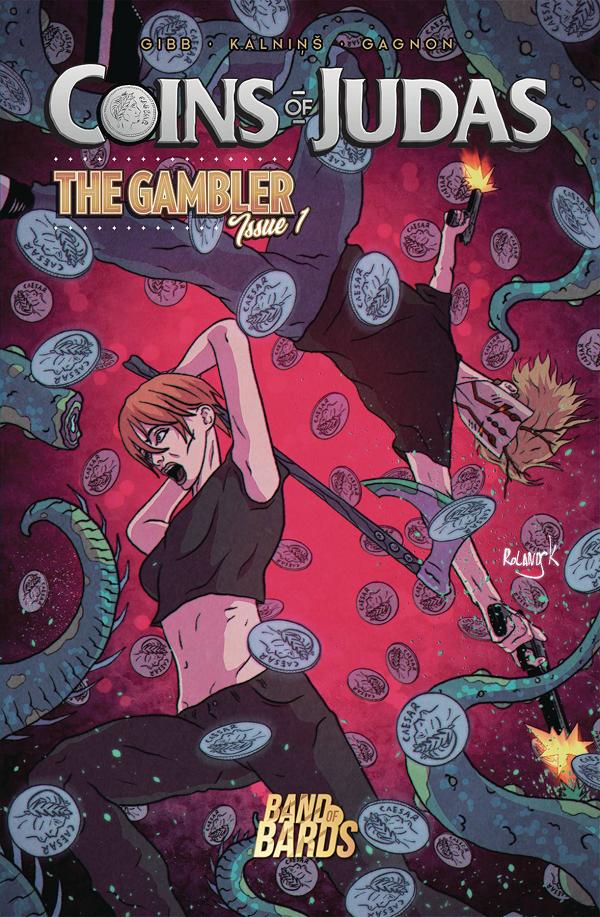 Coins Of Judas The Gambler #1 cover by Rolands Kalnins