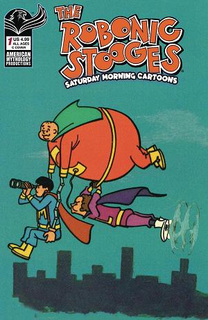 Robonic Stooges Saturday Morning Cartoons #1 CVR C CARTOON C cover
