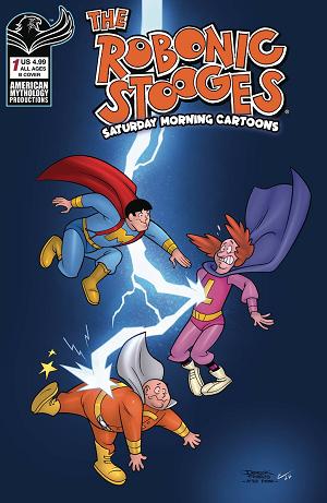 Robonic Stooges Saturday Morning Cartoons #1 CVR B FRIDOLFS cover