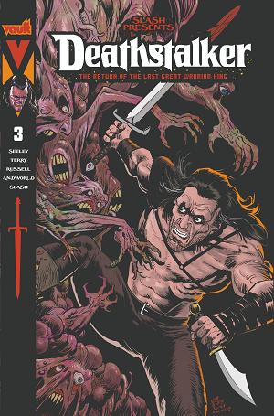 Deathstalker #3 CVR B CVR B GOODEN & TERRY PREMIUM cover