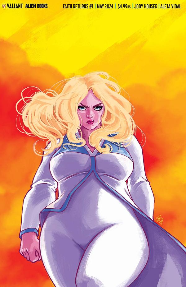 Faith Returns #1 variant cover