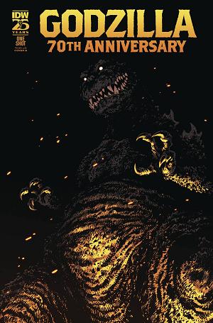 Godzilla 70Th Anniv #1 CVR B CAMPBELL cover