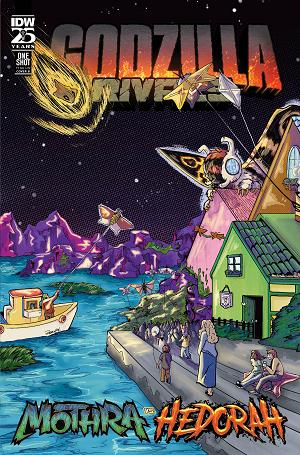 Godzilla Rivals Mothra Vs Hedorah #1 CVR B ANN cover