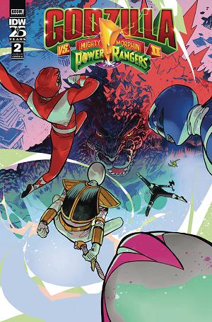 Godzilla Vs Mmpr Ii #2