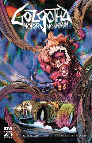 Golgotha Motor Mountain #3 CVR A RODRIGUEZ (MR) cover