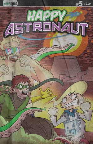 Happy Astronaut #5 CVR D CVR D MATT RODGERS WEATHERED cover