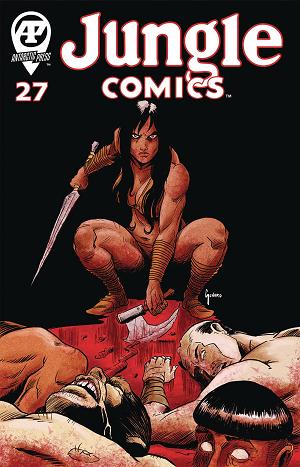 Jungle Comics #27 cover