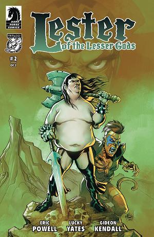 Lester Of Lesser Gods #2 CVR B POWELL cover
