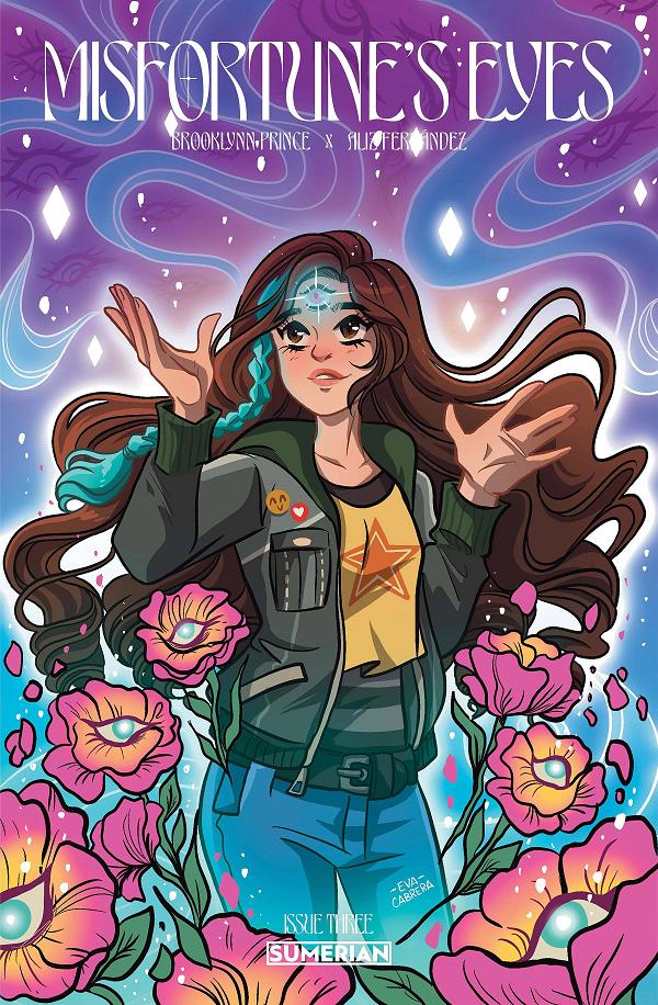 Misfortunes Eyes #3 cover by Eva Cabrera