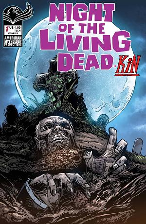 Night Of The Living Dead Kin #1 CVR B HASSON OUT OF GRAVE cover